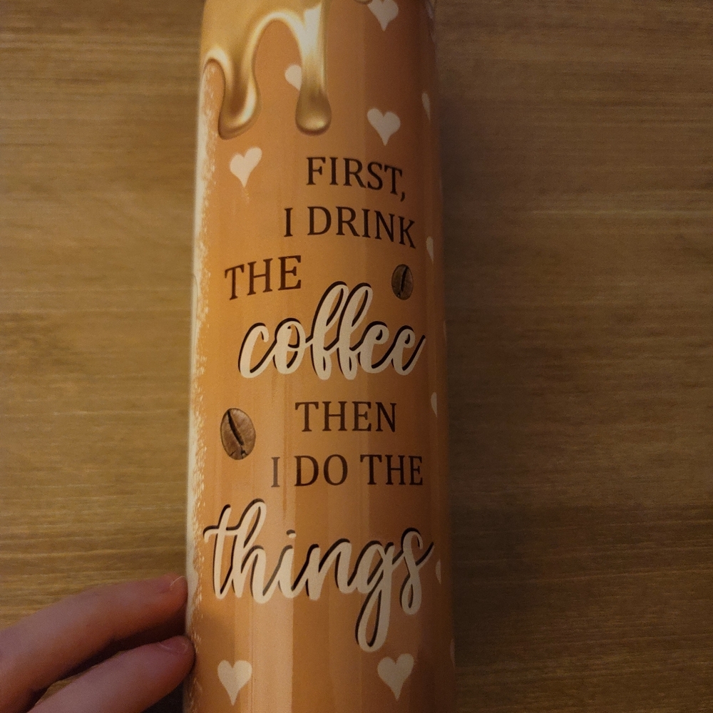 20 oz Tumbler- Coffee Life